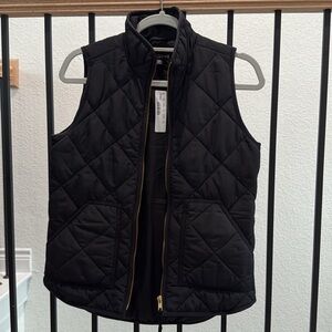 J. Crew Black Vest